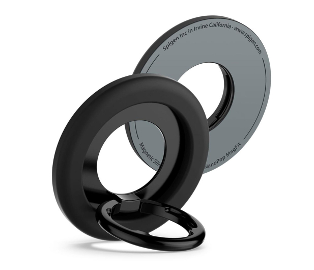 Spigen Nano Pop Magsafe Phone Ring Black Sesame - 1346638 - zdjęcie